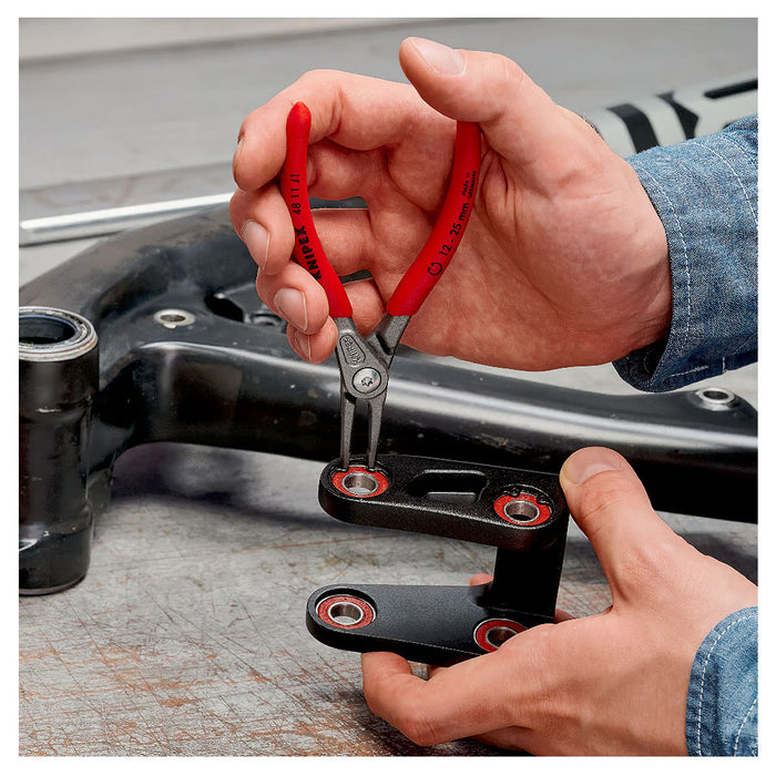 Kìm mở phe trong, đầu mũi siêu mảnh KNIPEX chiều dài từ 140mm - 320mm, khả năng mở phe từ Ø8mm - Ø140mm, mạ xám nhám tay cầm bọc nhựa chống trượt