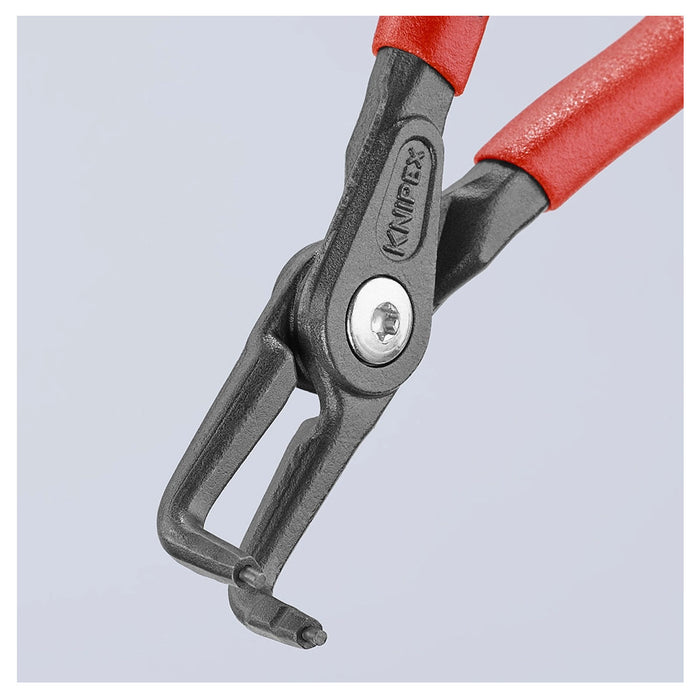 Kìm mở phe trong, đầu mũi siêu mảnh cong 90°  KNIPEX chiều dài từ 130mm - 305mm, khả năng mở phe từ Ø8mm - Ø140mm, mạ xám nhám tay cầm bọc nhựa chống trượt