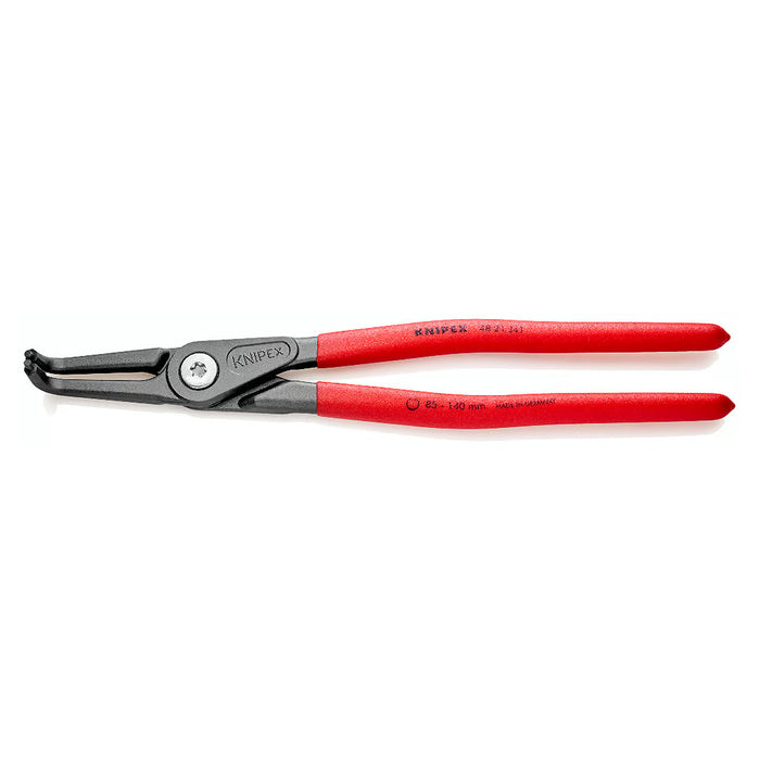 Kìm mở phe trong, đầu mũi siêu mảnh cong 90°  KNIPEX chiều dài từ 130mm - 305mm, khả năng mở phe từ Ø8mm - Ø140mm, mạ xám nhám tay cầm bọc nhựa chống trượt