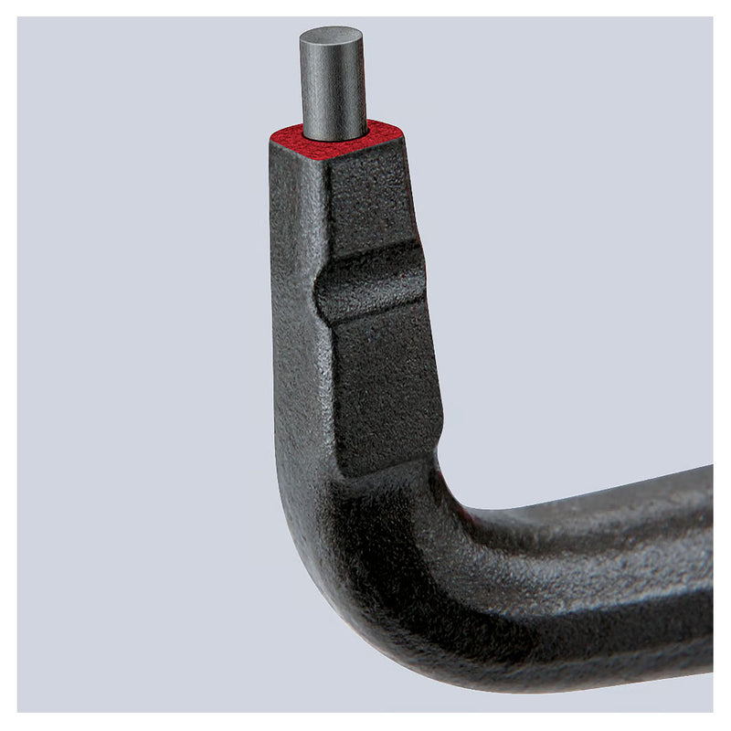 Kìm mở phe trong, đầu mũi siêu mảnh cong 90°  KNIPEX chiều dài từ 130mm - 305mm, khả năng mở phe từ Ø8mm - Ø140mm, mạ xám nhám tay cầm bọc nhựa chống trượt