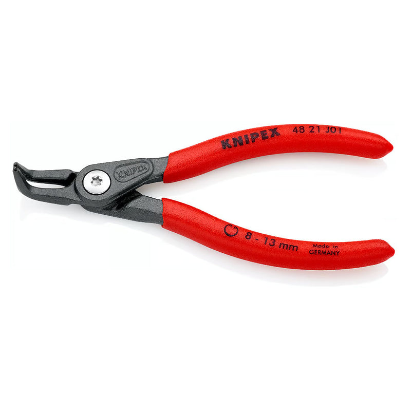 Kìm mở phe trong, đầu mũi siêu mảnh cong 90°  KNIPEX chiều dài từ 130mm - 305mm, khả năng mở phe từ Ø8mm - Ø140mm, mạ xám nhám tay cầm bọc nhựa chống trượt