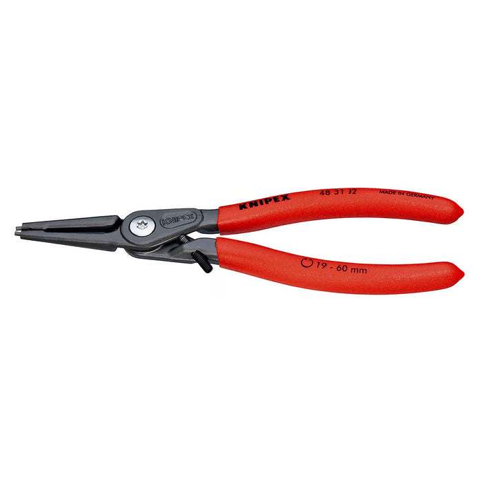 Kìm mở phe trong, đầu mũi siêu mảnh, có chốt chặn KNIPEX chiều dài từ 140mm - 225mm, khả năng mở phe từ Ø8mm - Ø100mm, mạ xám nhám tay cầm bọc nhựa chống trượt