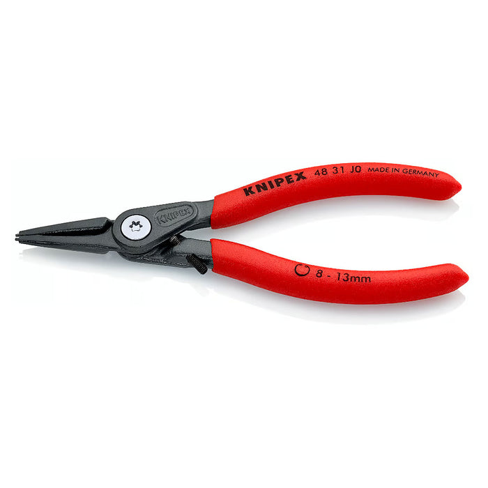 Kìm mở phe trong, đầu mũi siêu mảnh, có chốt chặn KNIPEX chiều dài từ 140mm - 225mm, khả năng mở phe từ Ø8mm - Ø100mm, mạ xám nhám tay cầm bọc nhựa chống trượt