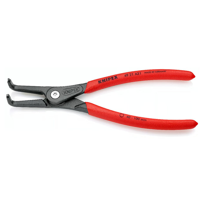 Kìm mở phe ngoài, đầu mũi siêu mảnh cong 90° KNIPEX chiều dài từ 130mm - 305mm, khả năng mở phe từ Ø3mm - Ø140mm, mạ xám nhám tay cầm bọc nhựa chống trượt