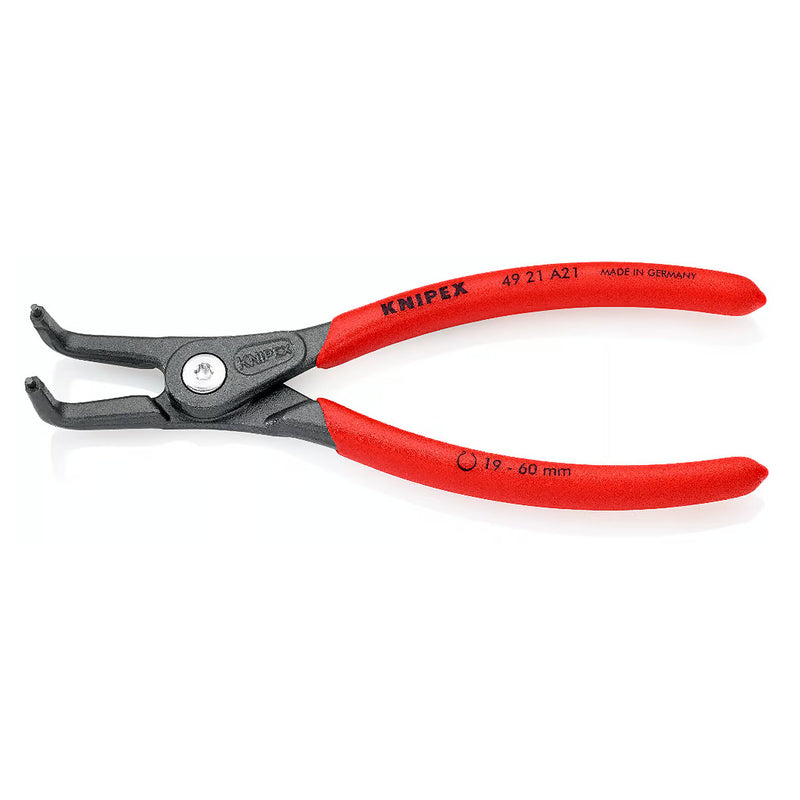 Kìm mở phe ngoài, đầu mũi siêu mảnh cong 90° KNIPEX chiều dài từ 130mm - 305mm, khả năng mở phe từ Ø3mm - Ø140mm, mạ xám nhám tay cầm bọc nhựa chống trượt