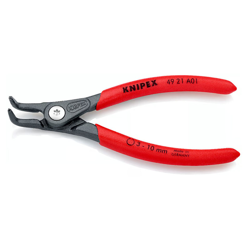 Kìm mở phe ngoài, đầu mũi siêu mảnh cong 90° KNIPEX chiều dài từ 130mm - 305mm, khả năng mở phe từ Ø3mm - Ø140mm, mạ xám nhám tay cầm bọc nhựa chống trượt