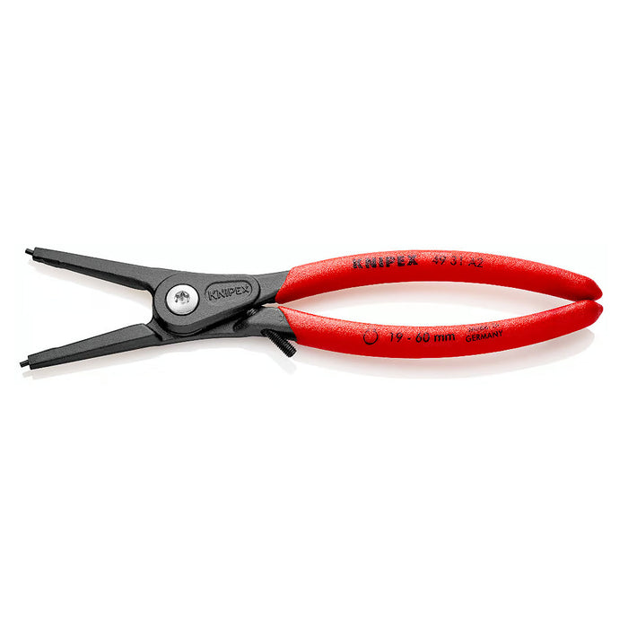 Kìm mở phe ngoài, đầu mũi siêu mảnh, có chốt chặn KNIPEX chiều dài từ 140mm - 225mm, khả năng mở phe từ Ø3mm - Ø100mm, mạ xám nhám tay cầm bọc nhựa chống trượt