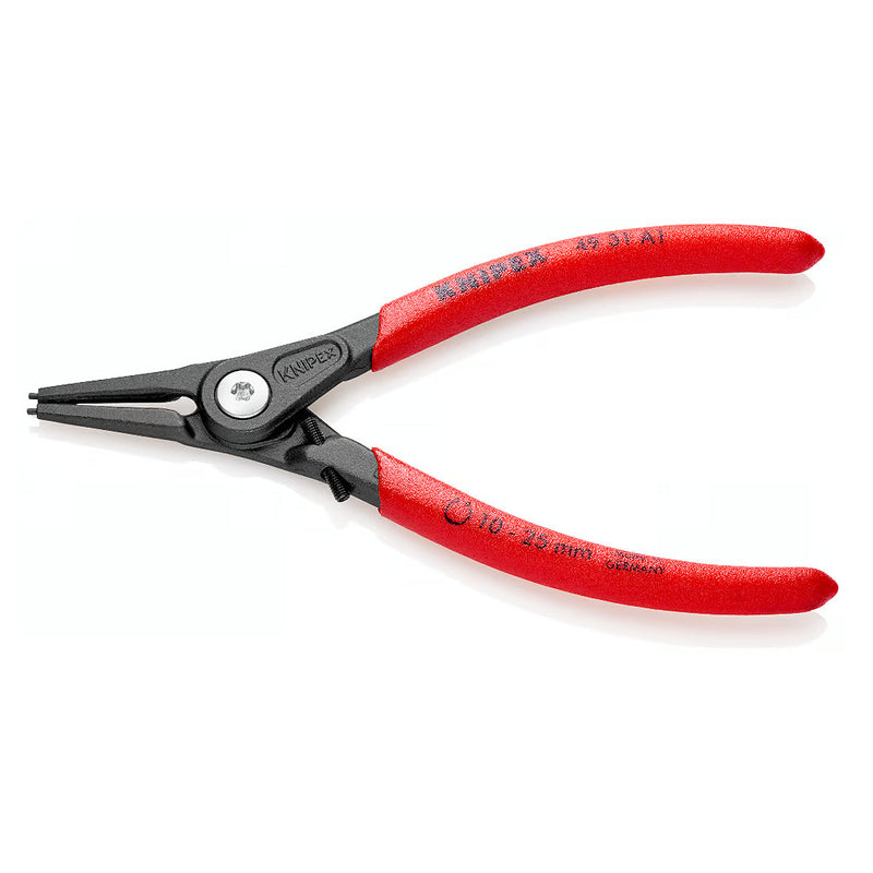 Kìm mở phe ngoài, đầu mũi siêu mảnh, có chốt chặn KNIPEX chiều dài từ 140mm - 225mm, khả năng mở phe từ Ø3mm - Ø100mm, mạ xám nhám tay cầm bọc nhựa chống trượt