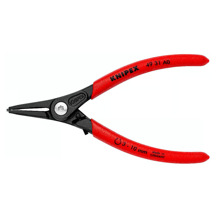 Kìm mở phe ngoài, đầu mũi siêu mảnh, có chốt chặn KNIPEX chiều dài từ 140mm - 225mm, khả năng mở phe từ Ø3mm - Ø100mm, mạ xám nhám tay cầm bọc nhựa chống trượt