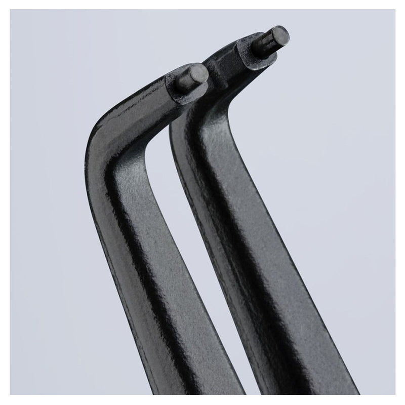 Kìm mở phe ngoài, đầu mũi siêu mảnh cong 90° có chốt chặn KNIPEX chiều dài từ 130mm - 210mm, khả năng mở phe từ Ø3mm - Ø100mm
