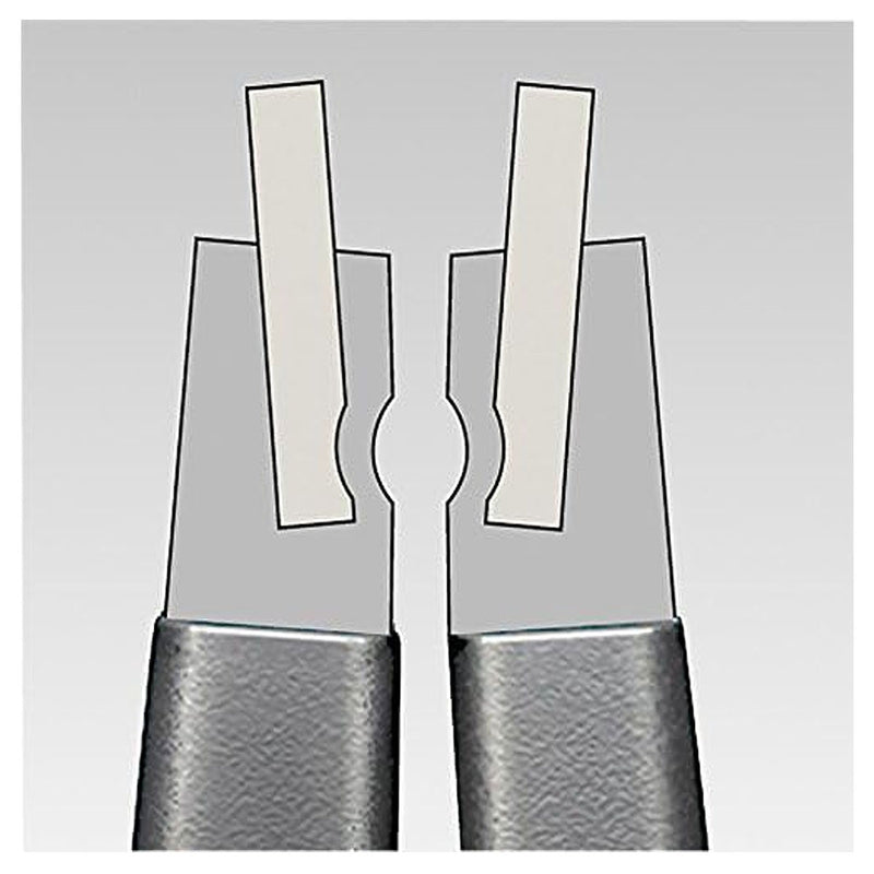 Kìm mở phe ngoài, đầu mũi siêu mảnh cong 90° có chốt chặn KNIPEX chiều dài từ 130mm - 210mm, khả năng mở phe từ Ø3mm - Ø100mm