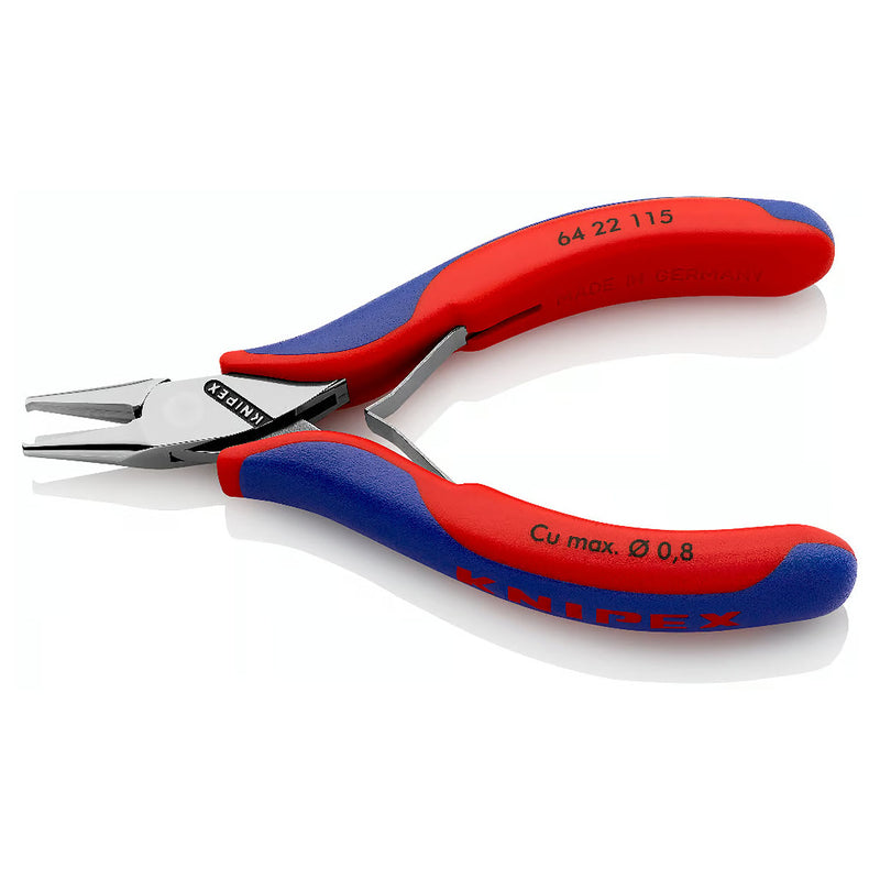 Kìm cắt linh kiện điện tử, có nang trợ lực KNIPEX 64 22 115 chiều dài 115mm, khả năng cắt 0.8mm