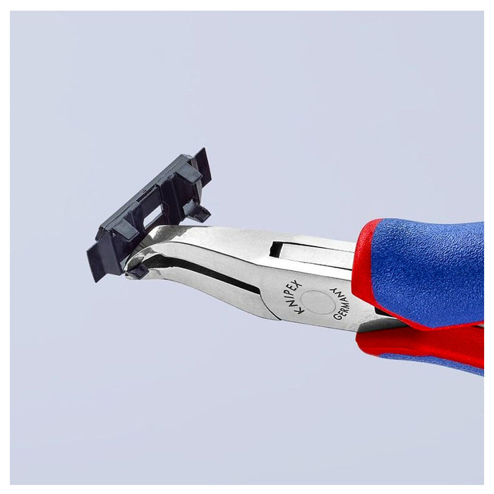 Kìm cắt linh kiện đử, mũi cong 35°, có nang trợ lực KNIPEX 64 72 120 chiều dài 120mm, khả năng cắt 1.5mm