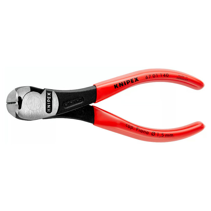 Kìm cắt kiểu càng cua KNIPEX chiều dài từ 140mm - 200mm, mạ đen nhám, tay cầm bọc nhựa kháng dầu mở