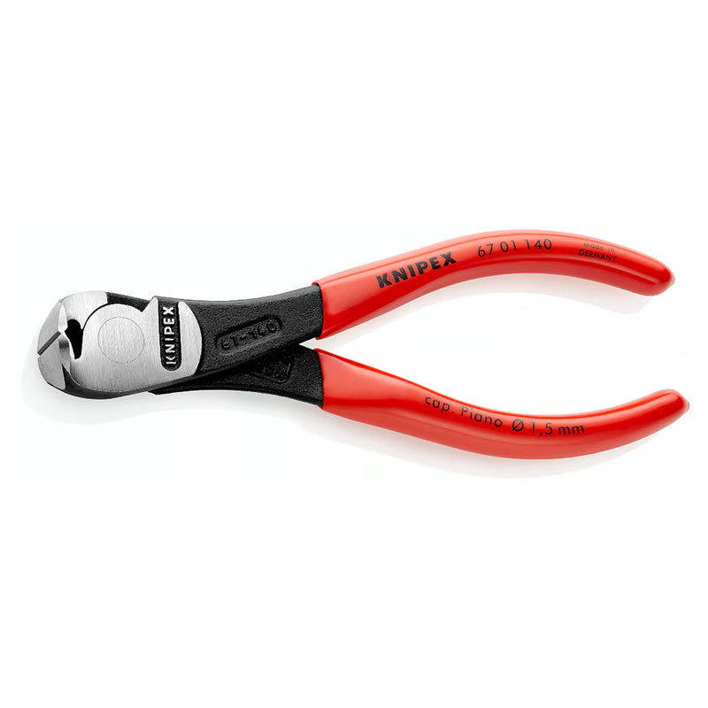 Kìm cắt kiểu càng cua KNIPEX chiều dài từ 140mm - 200mm, mạ đen nhám, tay cầm bọc nhựa kháng dầu mở