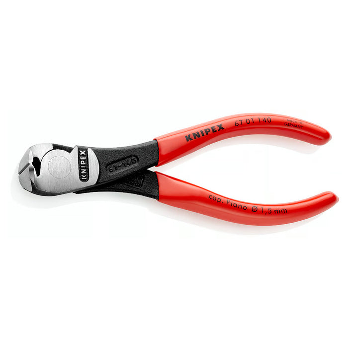 Kìm cắt kiểu càng cua KNIPEX chiều dài từ 140mm - 200mm, mạ đen nhám, tay cầm bọc nhựa kháng dầu mở