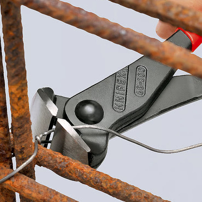 Kìm càng cua KNIPEX chiều dài từ 160mm - 280mm, mạ đen nhám, tay cầm bọc nhựa kháng dầu mở