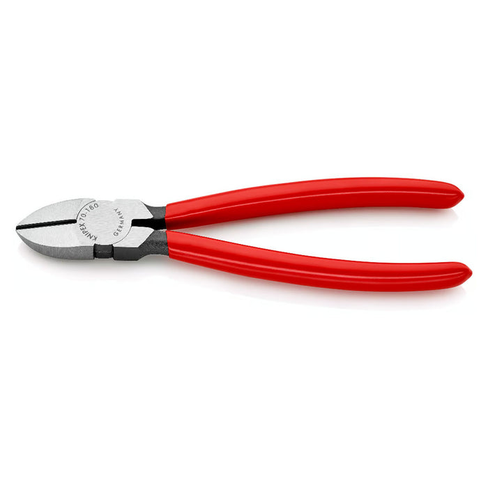 Kìm cắt KNIPEX chiều dài từ 110mm - 180mm, mạ đen nhám, tay cầm bọc nhựa chống trượt