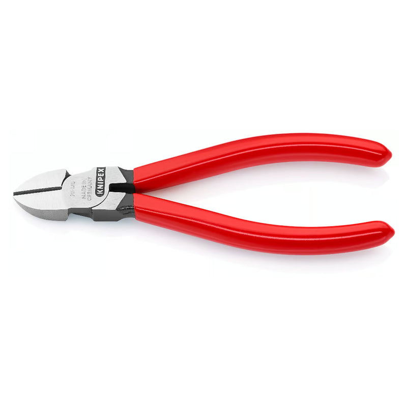 Kìm cắt KNIPEX chiều dài từ 110mm - 180mm, mạ đen nhám, tay cầm bọc nhựa chống trượt