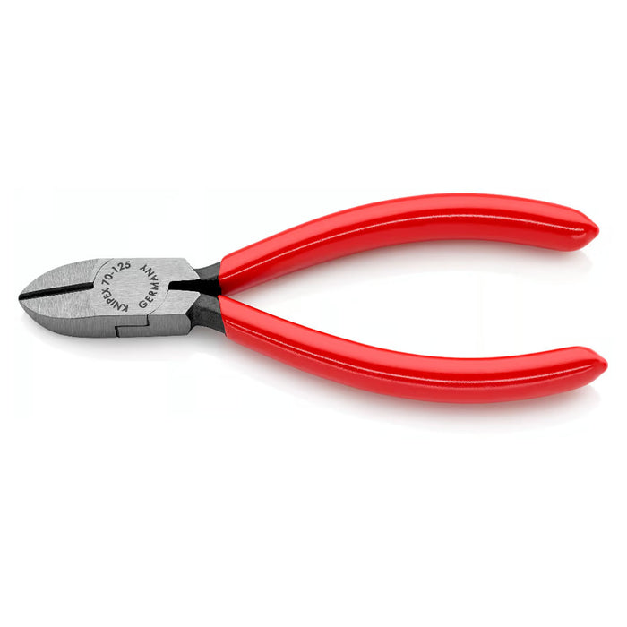 Kìm cắt KNIPEX chiều dài từ 110mm - 180mm, mạ đen nhám, tay cầm bọc nhựa chống trượt