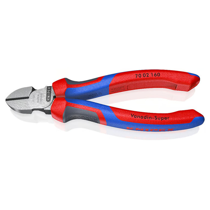 Kìm cắt KNIPEX chiều dài từ 125mm - 180mm, mạ đen nhám, tay cầm bọc nhựa chống trượt