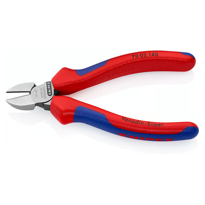Kìm cắt KNIPEX chiều dài từ 125mm - 180mm, mạ đen nhám, tay cầm bọc nhựa chống trượt