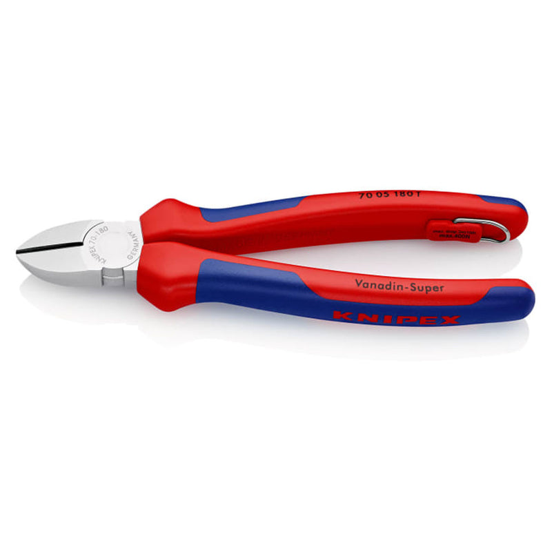 Kìm cắt KNIPEX chiều dài từ 125mm - 180mm, mạ Chrome, tay cầm bọc nhựa chống trượt
