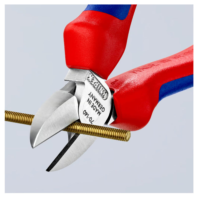 Kìm cắt KNIPEX chiều dài từ 125mm - 180mm, mạ Chrome, tay cầm bọc nhựa chống trượt