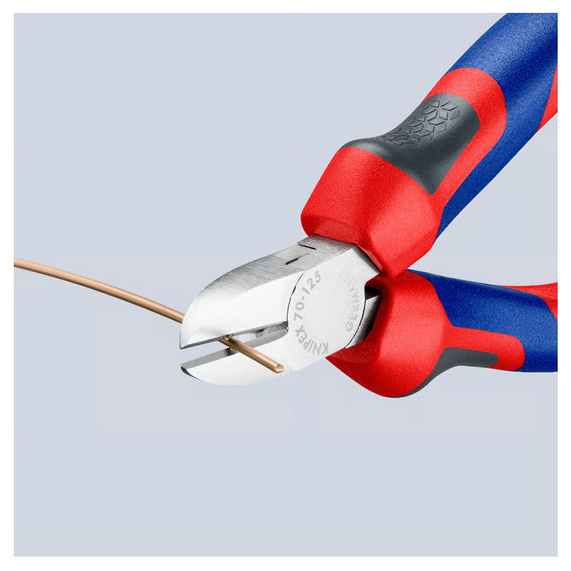 Kìm cắt KNIPEX chiều dài từ 125mm - 180mm, mạ Chrome, tay cầm bọc nhựa chống trượt