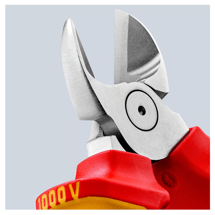 Kìm cắt KNIPEX cách điện 1000V, chiều dài từ 125mm - 180mm, mạ Chrome