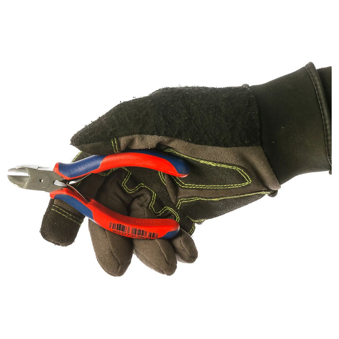 Kìm cắt KNIPEX 70 15 110 chiều dài 110mm, mạ Chrome, tay cầm bọc nhựa chống trượt