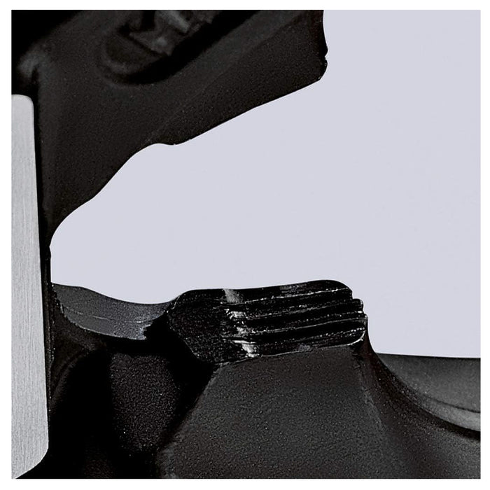 Kìm cộng lực dòng CoBolt S KNIPEX chiều dài 160mm, mạ đen nhám, tay cầm bọc nhựa kháng dầu mở