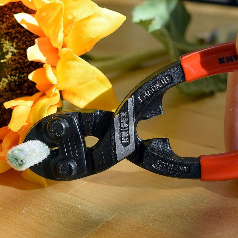 Kìm cộng lực dòng CoBolt KNIPEX 71 01 200 chiều dài 200mm, mạ đen nhám, tay cầm bọc nhựa chống trượt