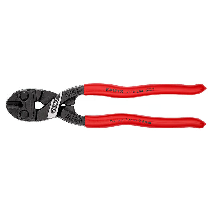 Kìm cộng lực dòng CoBolt KNIPEX 71 01 200 chiều dài 200mm, mạ đen nhám, tay cầm bọc nhựa chống trượt