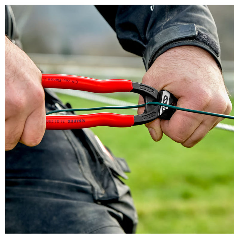 Kìm cộng lực dòng CoBolt cở lớn KNIPEX 71 01 250 chiều dài 250mm, mạ đen nhám, tay cầm bọc nhựa chống trượt