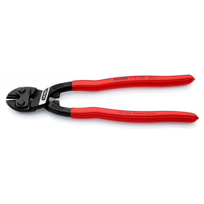 Kìm cộng lực dòng CoBolt cở lớn KNIPEX 71 01 250 chiều dài 250mm, mạ đen nhám, tay cầm bọc nhựa chống trượt