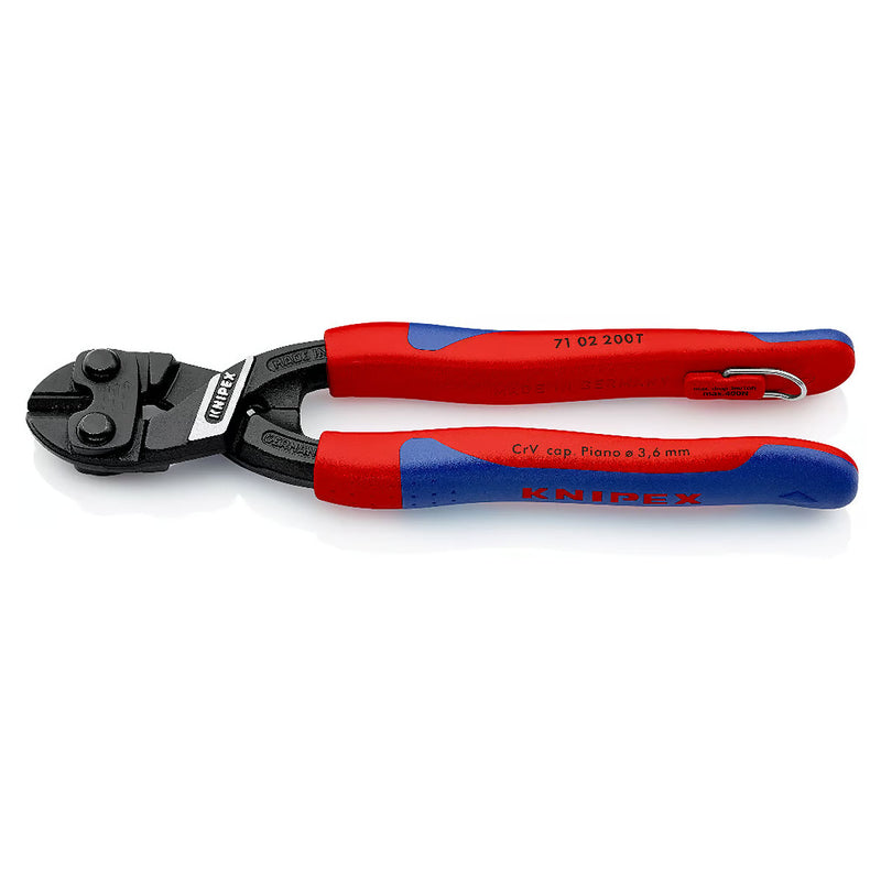 Kìm cộng lực dòng CoBolt KNIPEX chiều dài 200mm, mạ đen nhám, tay cầm bọc nhựa chống trượt