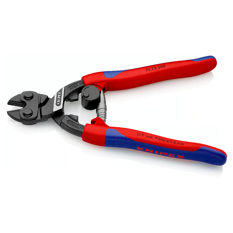 Kìm cộng lực dòng CoBolt KNIPEX 71 12 200 chiều dài 200mm, mạ đen nhám, tay cầm bọc nhựa chống trượt