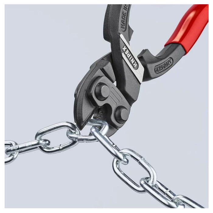 Kìm cộng lực dòng CoBolt cở lớn KNIPEX 71 31 250 chiều dài 250mm, mạ đen nhám, tay cầm bọc nhựa chống trượt