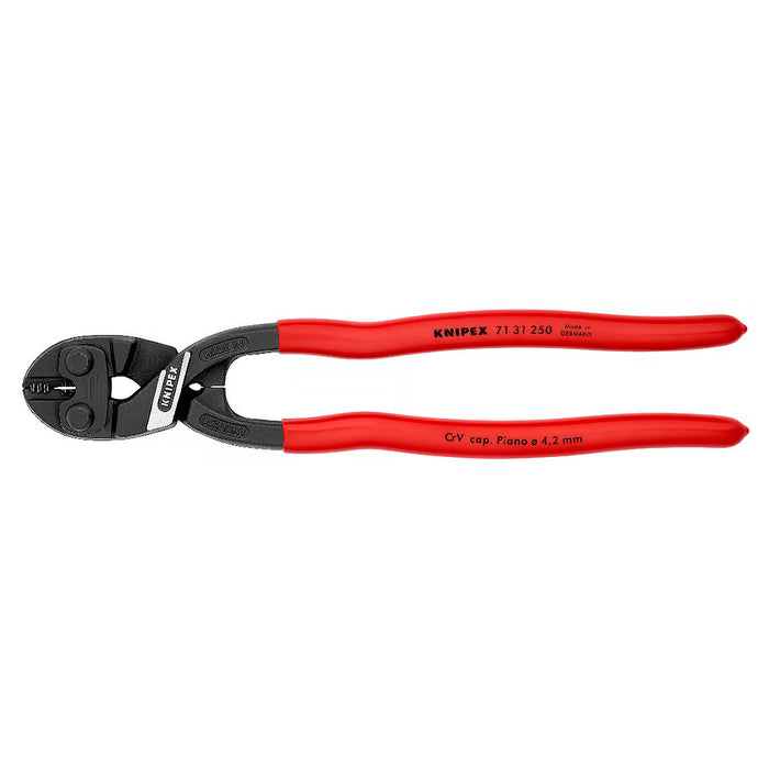 Kìm cộng lực dòng CoBolt cở lớn KNIPEX 71 31 250 chiều dài 250mm, mạ đen nhám, tay cầm bọc nhựa chống trượt