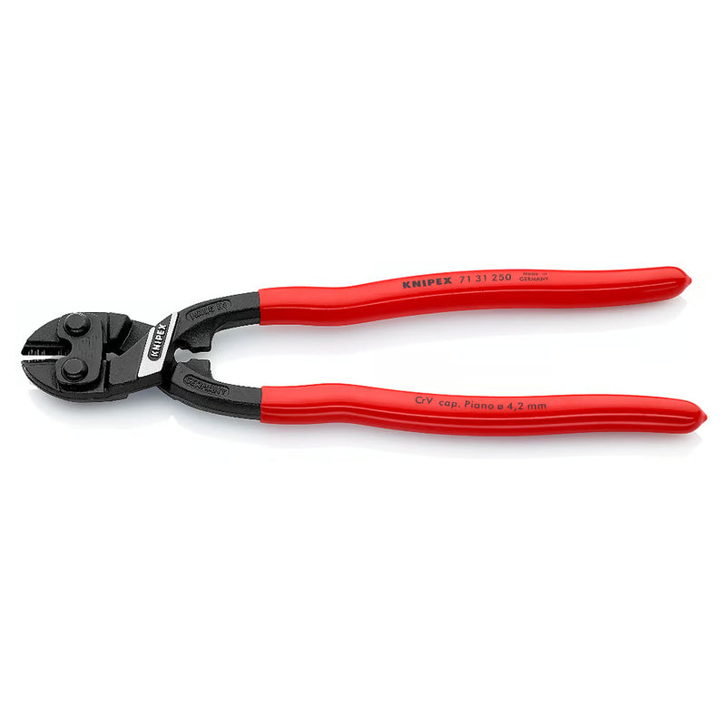 Kìm cộng lực dòng CoBolt cở lớn KNIPEX 71 31 250 chiều dài 250mm, mạ đen nhám, tay cầm bọc nhựa chống trượt