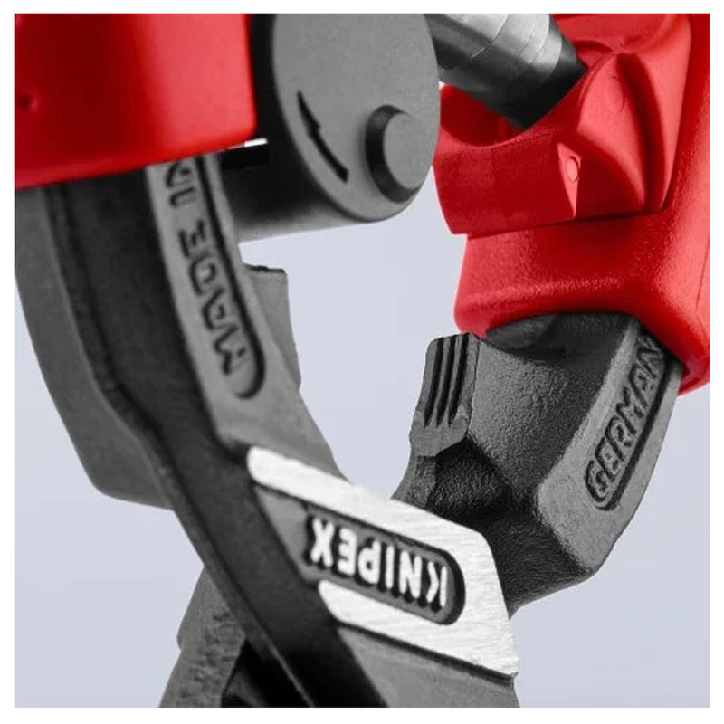 Kìm cộng lực dòng CoBolt KNIPEX chiều dài 200mm, mạ đen nhám, tay cầm bọc nhựa chống trượt
