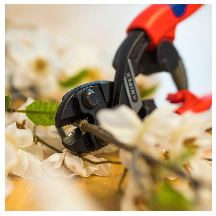 Kìm cộng lực dòng CoBolt KNIPEX chiều dài 200mm, mạ đen nhám, tay cầm bọc nhựa chống trượt