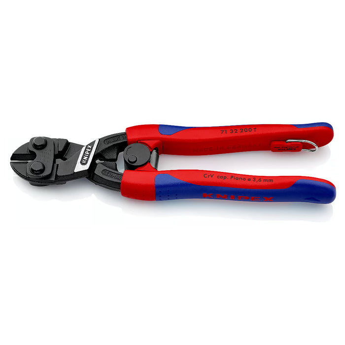 Kìm cộng lực dòng CoBolt KNIPEX chiều dài 200mm, mạ đen nhám, tay cầm bọc nhựa chống trượt