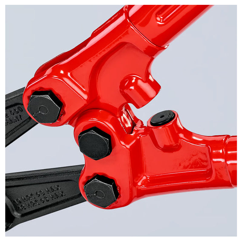 Kìm cộng lực hạng nặng KNIPEX chiều dài từ 460mm - 910mm, mạ đen nhám, tay cầm bọc nhựa chống trượt