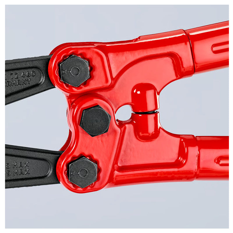 Kìm cộng lực hạng nặng KNIPEX chiều dài từ 460mm - 910mm, mạ đen nhám, tay cầm bọc nhựa chống trượt