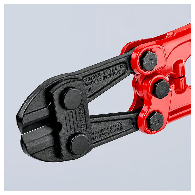 Kìm cộng lực hạng nặng KNIPEX chiều dài từ 460mm - 910mm, mạ đen nhám, tay cầm bọc nhựa chống trượt