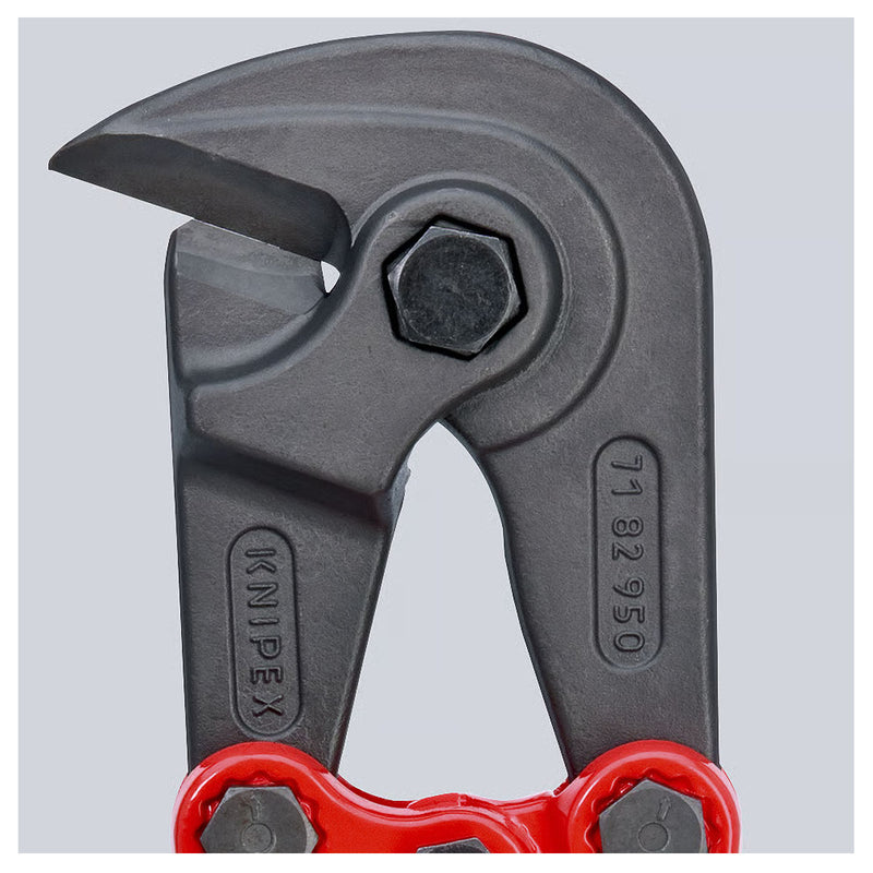 Kìm cộng lực hạng nặng KNIPEX 71 82 950 chiều dài 950mm, mạ đen nhám, tay cầm bọc nhựa chống trượt