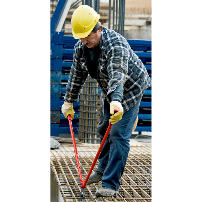 Kìm cộng lực hạng nặng KNIPEX 71 82 950 chiều dài 950mm, mạ đen nhám, tay cầm bọc nhựa chống trượt