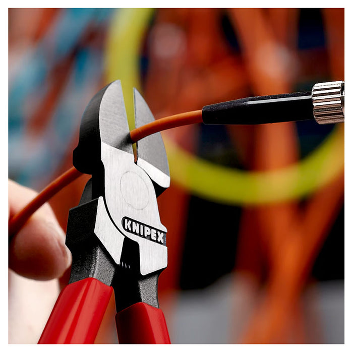 Kìm cắt dây cáp quang chuyên dụng KNIPEX 72 51 160 chiều dài 160mm, tay cầm bọc nhựa chống trượt